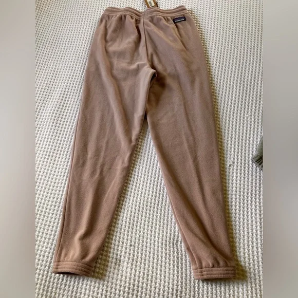 Women's Patagonia- Micro D® Fleece Joggers - Stingray Mauve-NWT - Picture 5 of 8